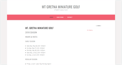 Desktop Screenshot of mtgretnagolf.com